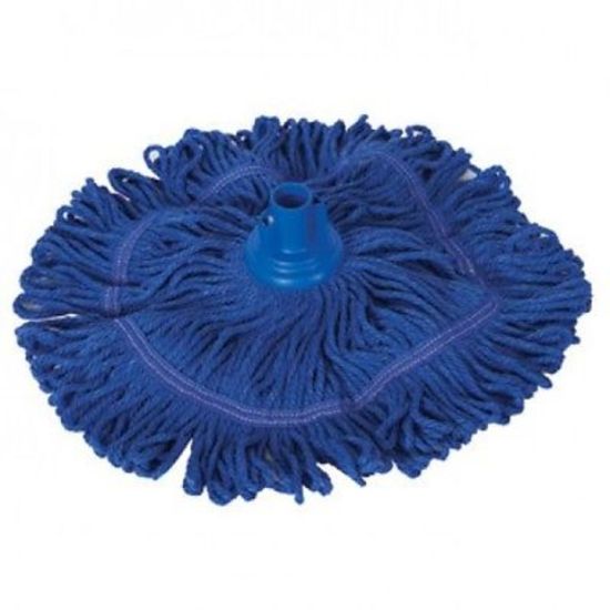 Blue Biofresh Antibacterial Machine Washable Socket Mop Head JE8024 Blue Biofresh Antibacterial Machine Washable Socket Mop Head JE8024