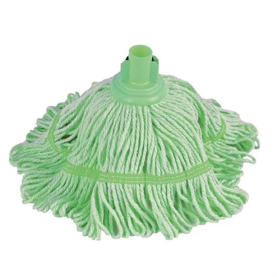 Green Biofresh Antibacterial Machine Washable Socket Mop Head JE8025