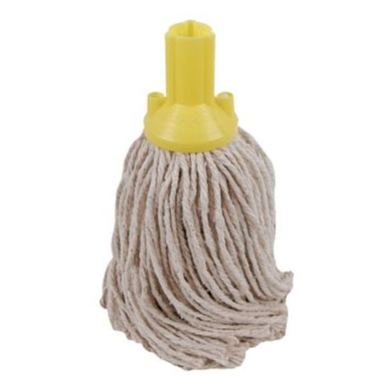 Yellow Exel Socket Mop Head 200g JE8033- Pack of 10