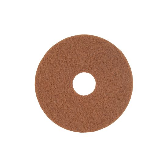 12 Inch Floor Maintenance Tan Light Clean / Buffing Pad FLO2987