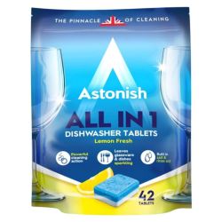 Astonish Dishwasher Tablets - Pack of 42 Astonish Dishwasher Tablets - Pack of 42