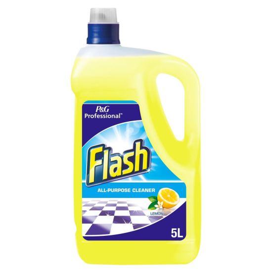 Flash All-Purpose Multi Surface Cleaner Lemon 5lt CL1022 Flash All-Purpose Multi Surface Cleaner Lemon 5lt CL1022
