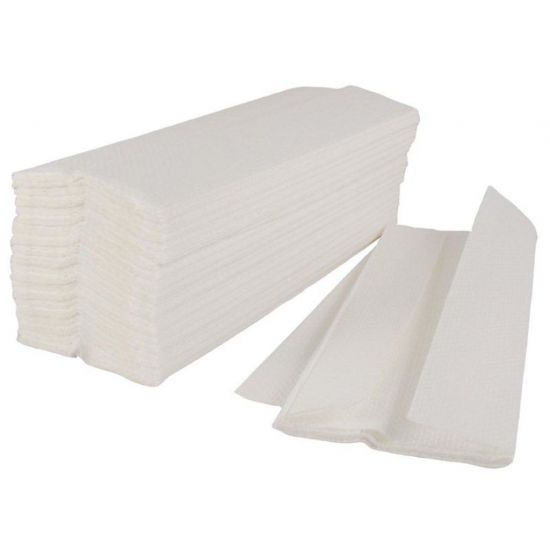 C-Fold Paper Hand Towels 2ply White - Box Of 2400 PAP1028