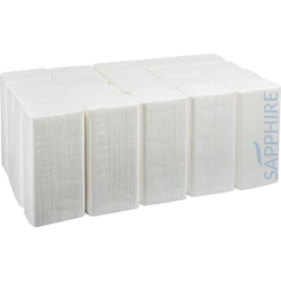 Z-Fold Paper Hand Towels 2ply White - Box Of 3000 PAP1063 Z-Fold Paper Hand Towels 2ply White - Box Of 3000 PAP1063