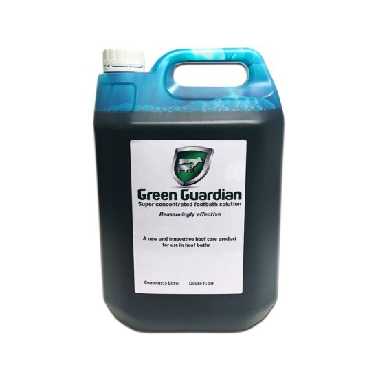 Green Guardian Super Concentrated Hoof Care & Footbath Solution 5lt SP4008 Green Guardian Super Concentrated Hoof Care & Footbath Solution 5lt SP4008