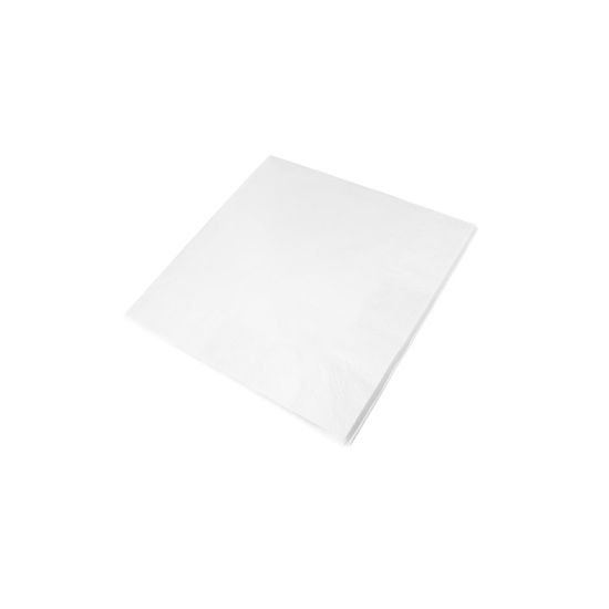 40cm 2Ply Serviettes White Pack of 125 SWA 162P