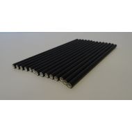195 x 5mm Plain Black Paper Straw Pack Of 250 Pack of 250