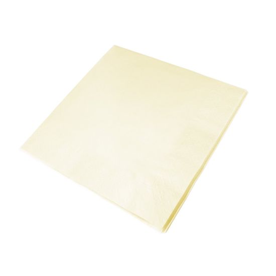 33cm 2Ply Serviettes - Devon Cream Pack of 100 SWA C32P-DC