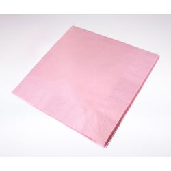 40cm 2Ply Serviettes - Pink Pack of 125
