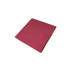 40cm 2Ply Serviettes - Burgundy Pack of 125