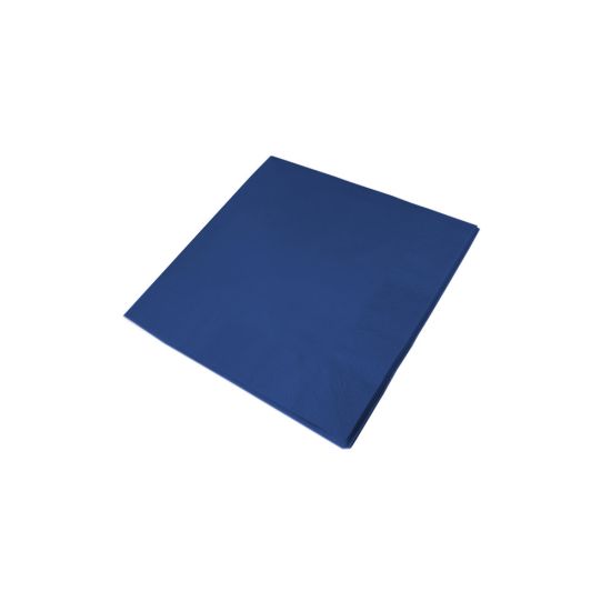 40cm 3Ply Serviettes - Indigo Pack of 100 SWA D63P-IN