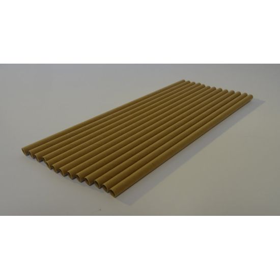 195 x 5mm Kraft Paper Straw Pack Of 250 Pack of 250 SWA KFTPS25012