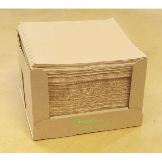 33cm 2Ply Kraft Napkin Pack of 100 SWA KRAFT-132P