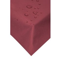120 x 120cm Swansilk Table Cover Plain Burgundy Pack of 10