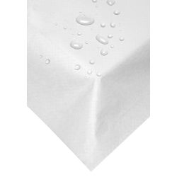 120 x 120cm Swansilk Table Cover Plain White Pack of 10