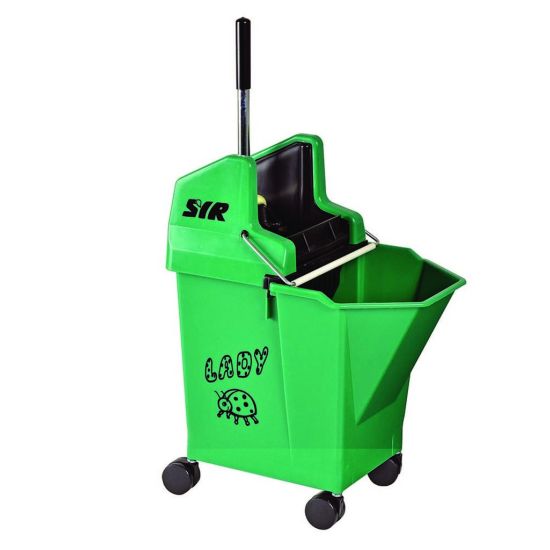 Professional Green Ladybug Kentucky Mop System 15lt JE2041 Professional Green Ladybug Kentucky Mop System 15lt JE2041
