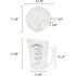 1Ltr / 1 qt Measuring Cup, Polycarbonate