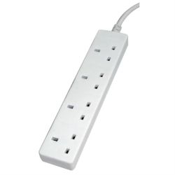 Extension Lead 4 Way Multi Socket - Single