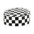 Whites Chefs Skull Cap Big Black And White Check
