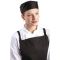 Whites Chefs Skull Cap Polycotton Black - L