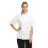 Whites Vegas Unisex Chef Jacket Short Sleeve White - M