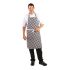 Whites Bib Apron Black And White Check