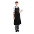 Whites Bib Apron  Polycotton Black