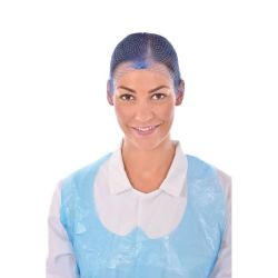 Lion Haircare Hair Net Light Blue (Pack Of 50)