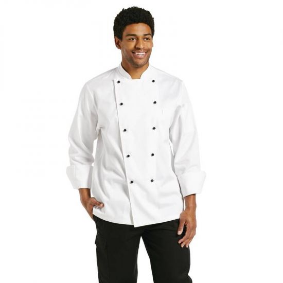 Chef Works Chaumont Unisex Chefs Jacket Long Sleeve XL URO A373-XL