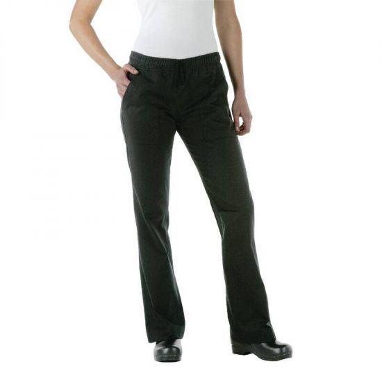 Chef Works Womens Executive Chef Trousers Black L URO A431-L