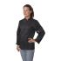 Whites Vegas Unisex Chef Jacket Long Sleeve Black - XL