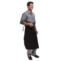 Chef Works Executive Chefs Tapered Apron Black Chef Works Executive Chefs Tapered Apron Black