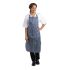Whites Waterproof Bib Apron Blue And White