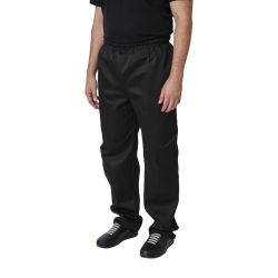 Whites Vegas Chef Trousers Polycotton Black - XS