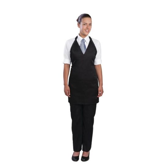 Uniform Works Tuxedo Apron Black URO A709