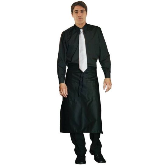 Uniform Works Uniex Long Sleeve Dress Shirt Black XL URO A798-XL Uniform Works Uniex Long Sleeve Dress Shirt Black XL URO A798-XL