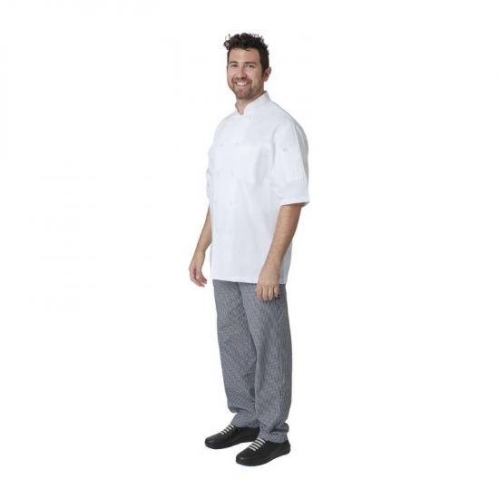 Chef Works Montreal Cool Vent Unisex Chefs Jacket White M URO A914-M