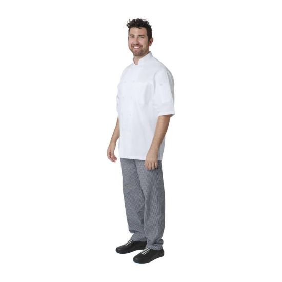 Chef Works Montreal Cool Vent Unisex Chefs Jacket White S URO A914-S