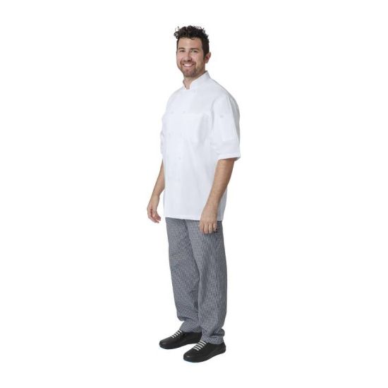 Chef Works Montreal Cool Vent Unisex Chefs Jacket White 2XL URO A914-XXL Chef Works Montreal Cool Vent Unisex Chefs Jacket White 2XL URO A914-XXL