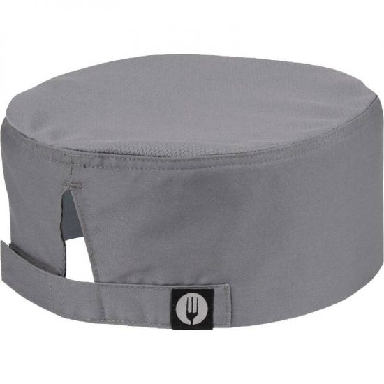 Colour By Chef Works Cool Vent Beanie Grey URO A919