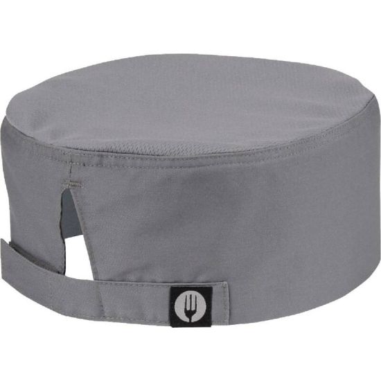 Colour By Chef Works Cool Vent Beanie Grey URO A919