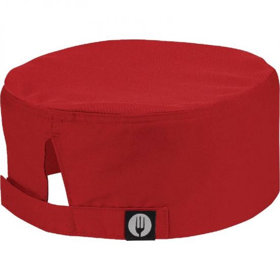 Colour By Chef Works Cool Vent Beanie Red URO A956