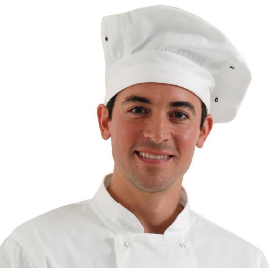 Chef Works Toque Chefs Hat White URO A963 Chef Works Toque Chefs Hat White URO A963