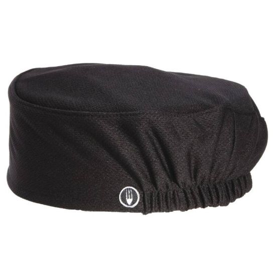 Chef Works Total Vent Beanie Black URO A978 Chef Works Total Vent Beanie Black URO A978