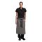 Chef Works Urban Portland Fine Stripe Bistro Apron Grey