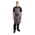 Whites Polycotton Bib Apron Charcoal