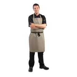 Whites Polycotton Bib Apron Olive