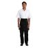 Chef Works Half Bistro Apron Black