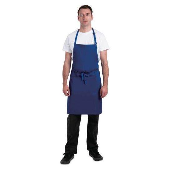 Chef Works Butchers Apron Royal Blue URO B679