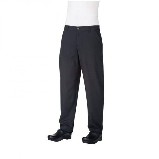 Chef Works Constructed Chefs Trousers Black 28 URO B838-28
